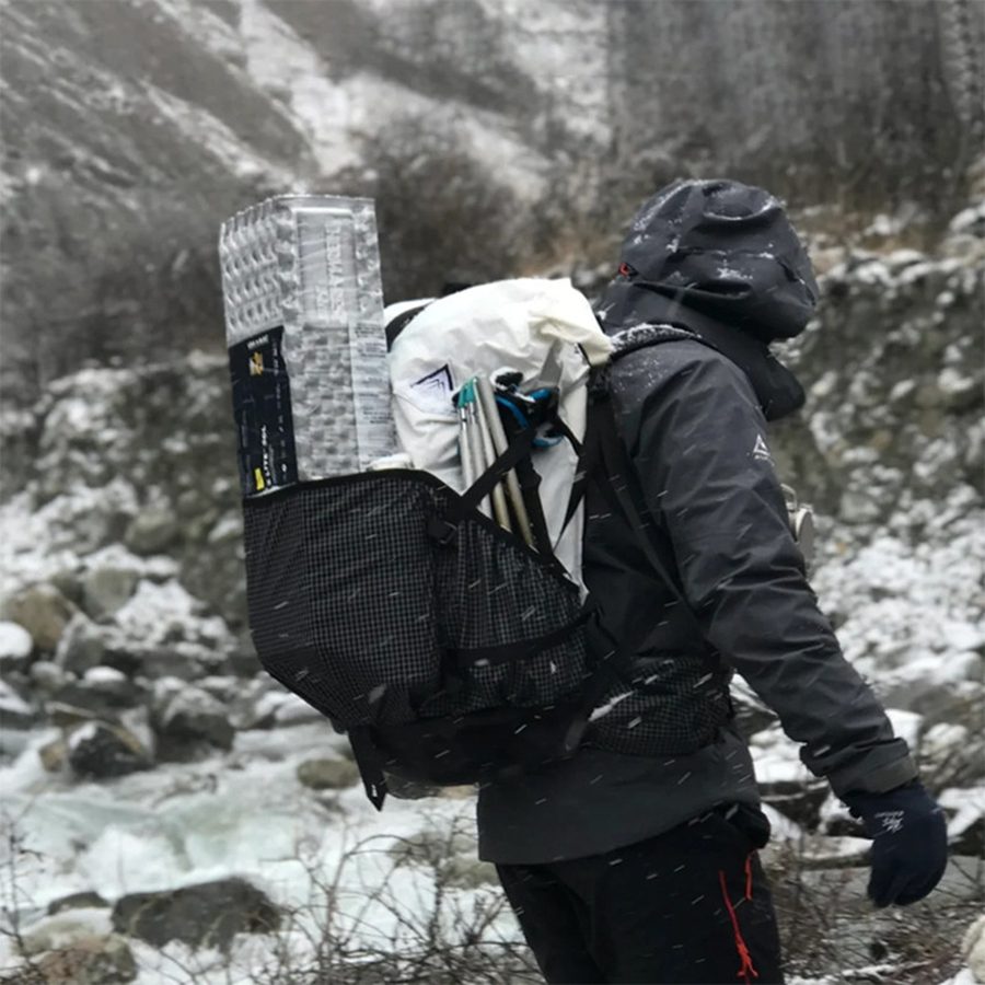户外登山包轻量化徒步越野露营背负系统双肩包超轻便旅行防水背包 细节图 5