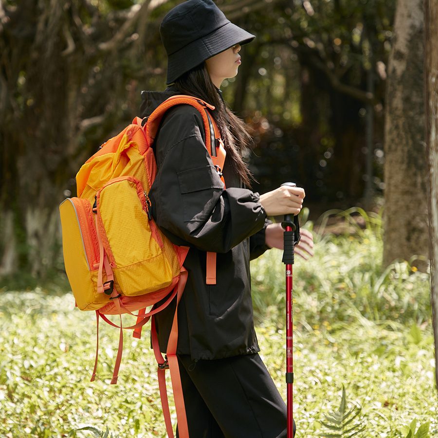 旅行背包女士户外骑行登山包运动徒步旅游大容量轻便防水双肩背包 细节图 3