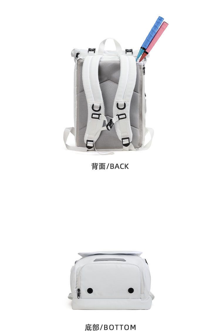 羽毛球包背包女款网球运动健身大容量轻便旅行书包电脑双肩包男款 商品说明图