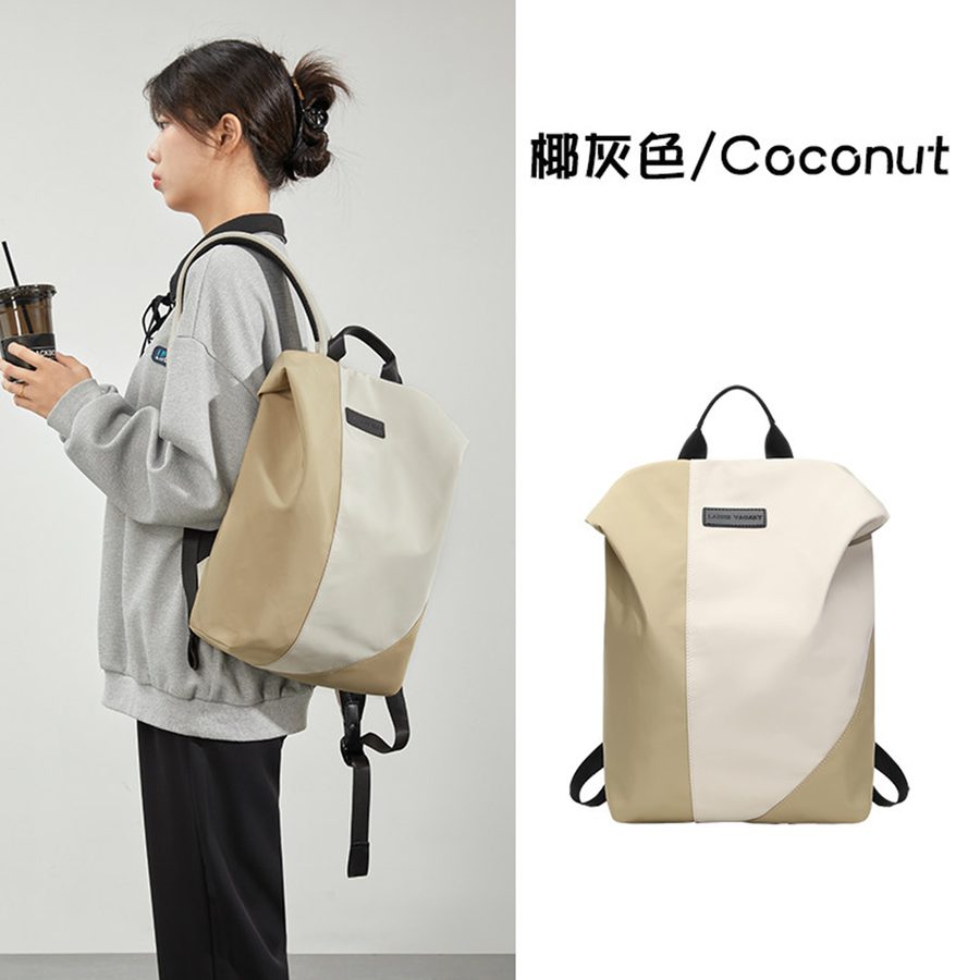 小众双肩包女轻便旅行旅游防水背包2026新款时尚通勤学生电脑书包 细节图 8