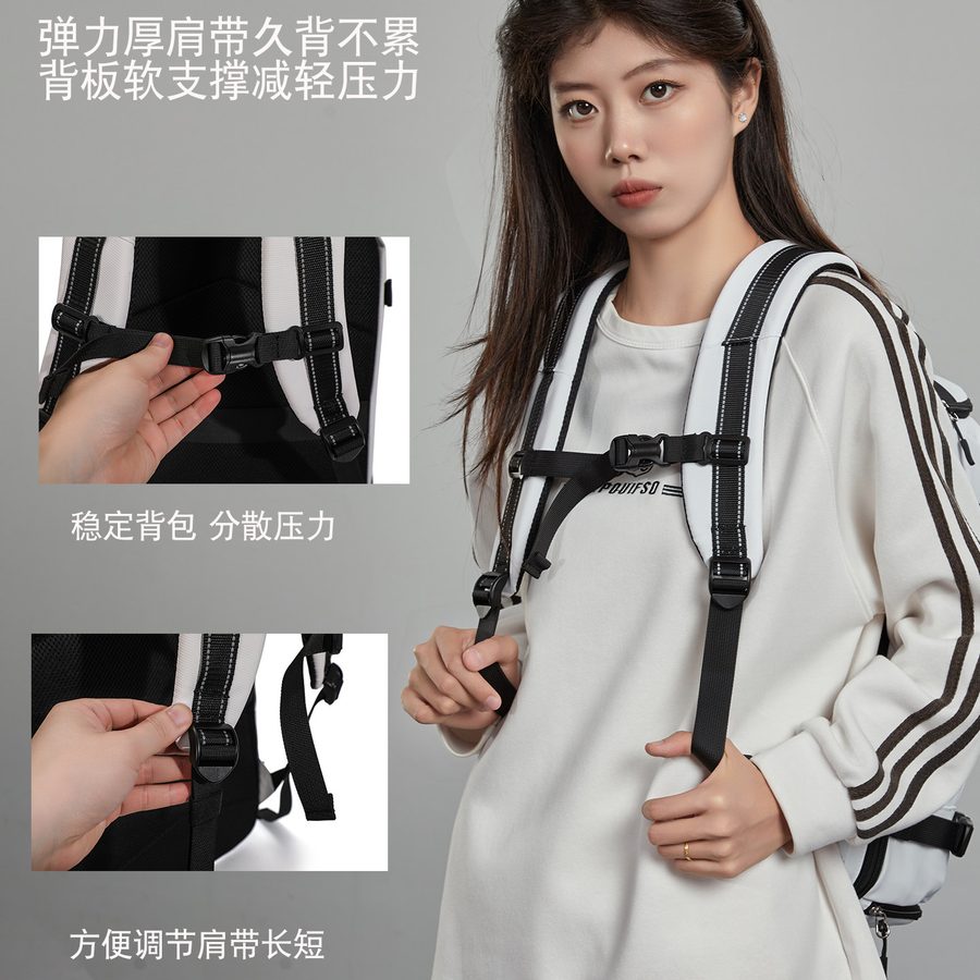 旅行大容量双肩包2026新款商务出差电脑背包耐用旅游轻便男女同款 细节图 6
